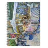 Hoek van het Boerderij van de Vliegende Varken en  Notitieboek (Voorkant)