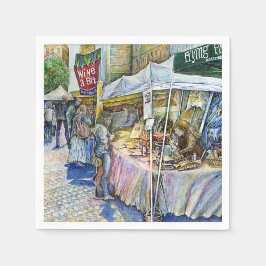 Hoek van het Boerderij van de Vliegende Varken en Servet (Voorkant)