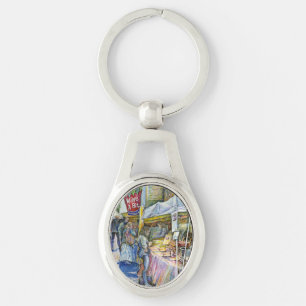 Hoek van het Boerderij van de Vliegende Varken en  Sleutelhanger