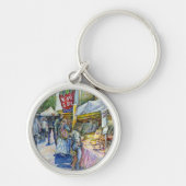 Hoek van het Boerderij van de Vliegende Varken en Sleutelhanger (Voorkant)