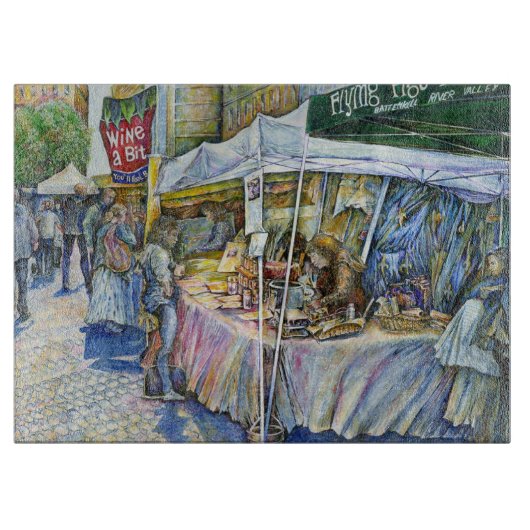 Hoek van het Boerderij van de Vliegende Varken en Snijplank (Voorkant)