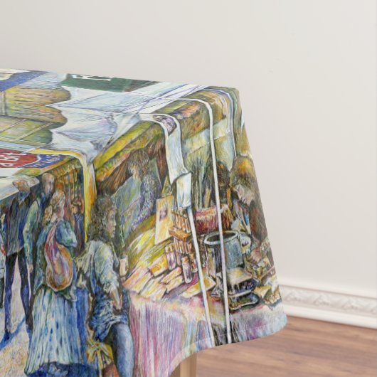 Hoek van het Boerderij van de Vliegende Varken en Tafelkleed (Voorbeeld)