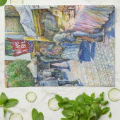 Hoek van het Boerderij van de Vliegende Varken en Theedoek (Gevouwen)