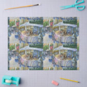 Hoek van het Boerderij van de Vliegende Varken en  Tissuepapier (Craft)