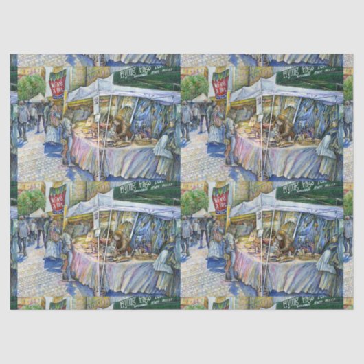 Hoek van het Boerderij van de Vliegende Varken en  Tissuepapier (Voorkant)