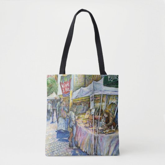 Hoek van het Boerderij van de Vliegende Varken en  Tote Bag (Voorkant)