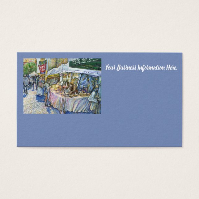 Hoek van het Boerderij van de Vliegende Varken en  Visitekaartjes (Voorkant)