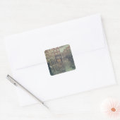 Hoek van het Leidsche Plein, Amsterdam Vierkante Sticker (Envelop)