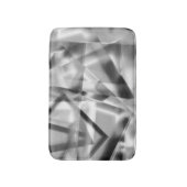 Hoek van vierkante stukken acryl, grijs tot wit badmat (Voorkant Verticaal)