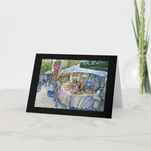 Hoek van vliegende varkens en wijn een beetje kaart