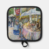 Hoek van vliegende varkens pannenlap (Voorkant)