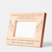 Hoek Vleugels Uitvaart Aangepaste Bericht Mermoria Gegraveerde Lijstjes (Links)