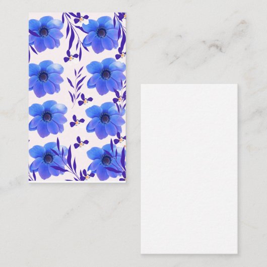 Hoek Vorm Visitekaartje (Voorkant / Achterkant)