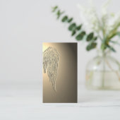 Hoek Wing Golden Light-Visitekaartjes Visitekaartje (Staand voorkant)