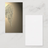 Hoek Wing Golden Light-Visitekaartjes Visitekaartje (Voorkant / Achterkant)