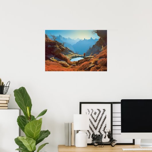 Hoekbedekking Poster (Thuiskantoor)