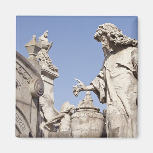 Hoekbeeld dicht bij La Recoleta begraafplaats Magneet (Voorkant)