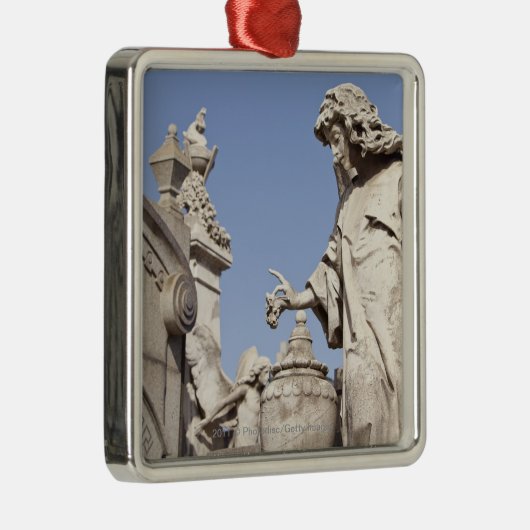 Hoekbeeld dicht bij La Recoleta begraafplaats Metalen Ornament (Rechts)