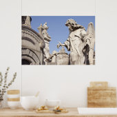 Hoekbeeld dicht bij La Recoleta begraafplaats Poster (Keuken)