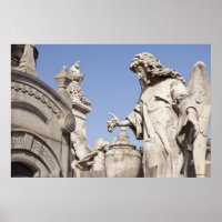 Hoekbeeld dicht bij La Recoleta begraafplaats