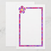 Hoekbloem Briefpapier (Voorkant / Achterkant)