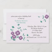 Hoekboeket uitnodiging (Voorkant)