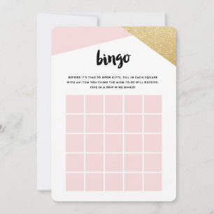 Hoeken   Bridal Bingo Cards Kaart