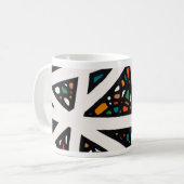 Hoeken in kleur koffiemok (Voorkant links)