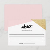 Hoeken | Kaarten voor huwelijksadviezen (Voorkant / Achterkant)