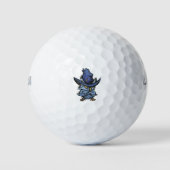 Hoeken met heks Pet Golfballen (Voorkant)