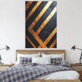 Hoeken van Luxe Canvas Afdruk (Insitu (Slaapkamer))