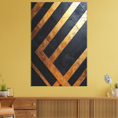 Hoeken van Luxe Canvas Afdruk (Insitu (Woonkamer))