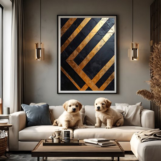 Hoeken van Luxe Canvas Afdruk