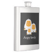 Hoekfamilie apen ontwerpen T-Shirt Bath Mat Flacon (Rechts)