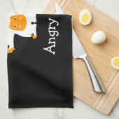 Hoekfamilie apen ontwerpen T-Shirt Bath Mat Theedoek (Quarter Fold)