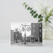 Hoekgasstation, 1925 briefkaart (Staand voorkant)