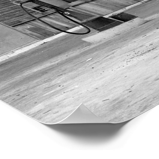 Hoekgasstation, 1925.  foto poster (Hoek)