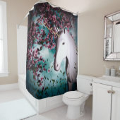 Hoekgordijn Douchegordijn (In situ)