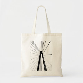 hoekig tote bag