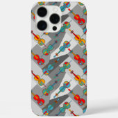 Hoekige cello's Case-Mate iPhone case (Achterkant)