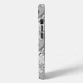 Hoekige Cellos Grijs Case-Mate iPhone Case (Achterkant / Links)