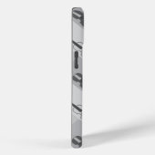 Hoekige Cellos Grijs Case-Mate iPhone Case (Achterkant / Rechts)