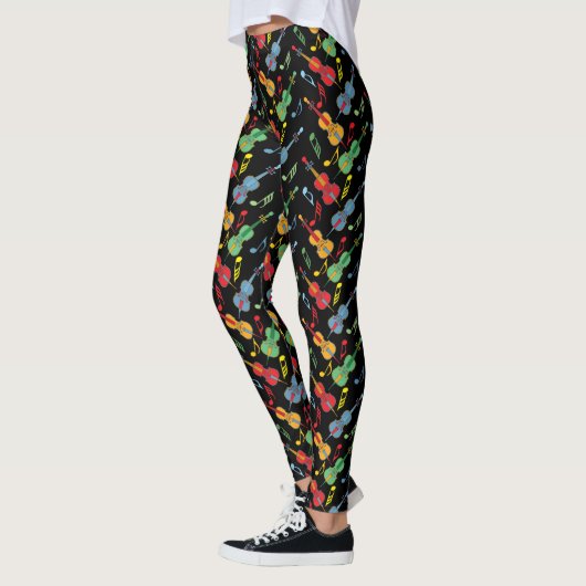 Hoekige cello's leggings (Links)