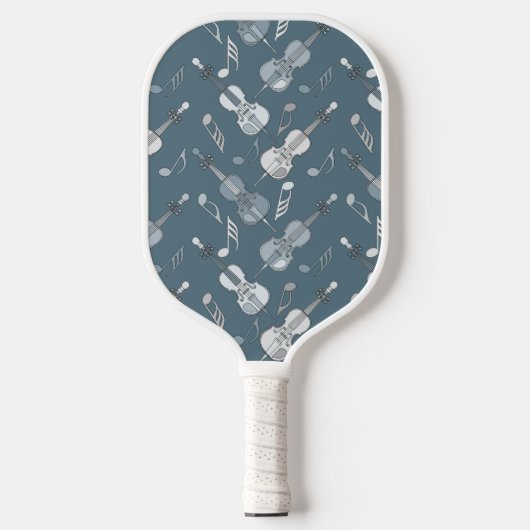 Hoekige cello's pickleball paddle (Voorkant)