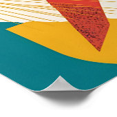 Hoekige Drift Poster (Hoek)