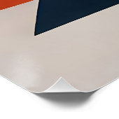 Hoekige Symfonie Perfect Poster (Hoek)