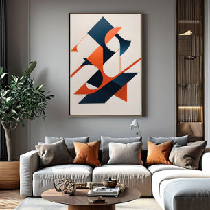 Hoekige Symfonie Poster