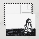 hoekkind briefkaart (Voorkant / Achterkant)