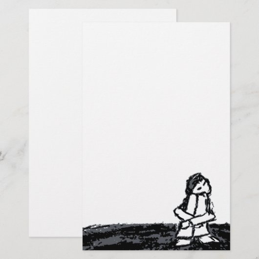 hoekkind briefpapier (Voorkant / Achterkant)