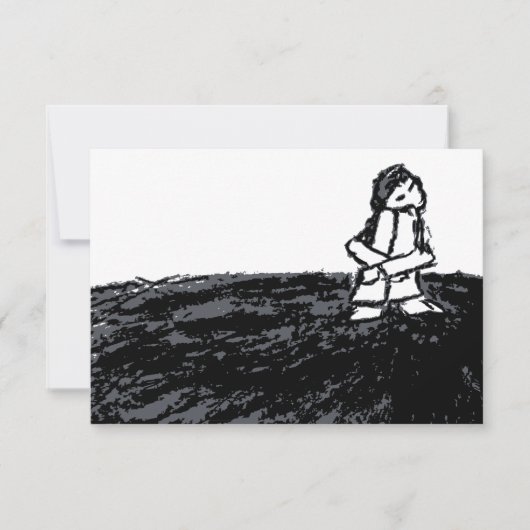 hoekkind kaart (Voorkant)